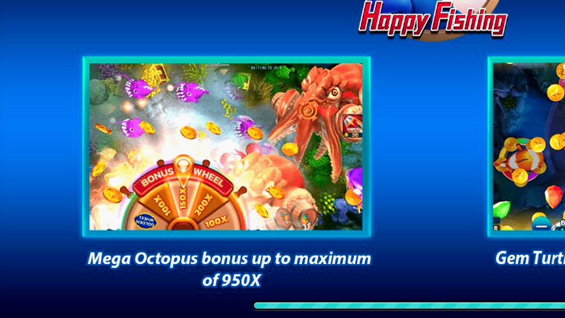 Happy Fishing · Tangkapan Layar Aplikasi LUXURY88